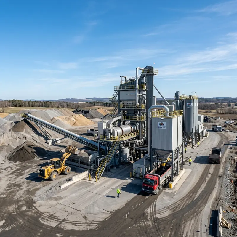 Mengenal Asphalt Mixing Plant (AMP): Sejarah dan Peran Vitalnya sebagai Jantung Mutu Aspal